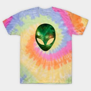 Green Cosmic Alien T-Shirt